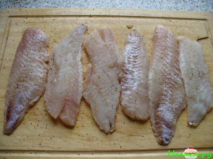 Рыба в рисовой шубке