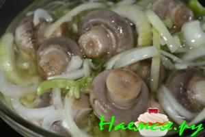 Грибочки под картошечку