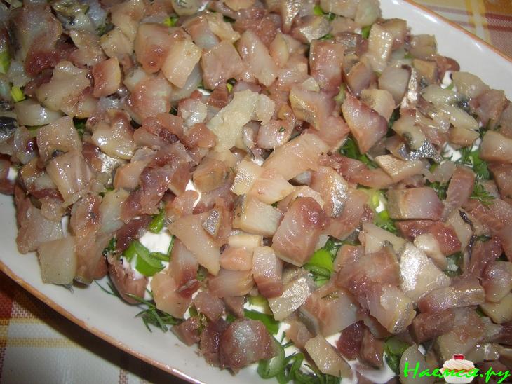 Сельдь с фасолью