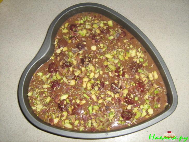 Шоколадный пирог с вишнями (вариант)