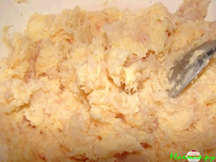 Рыбная запеканка (филе трески)