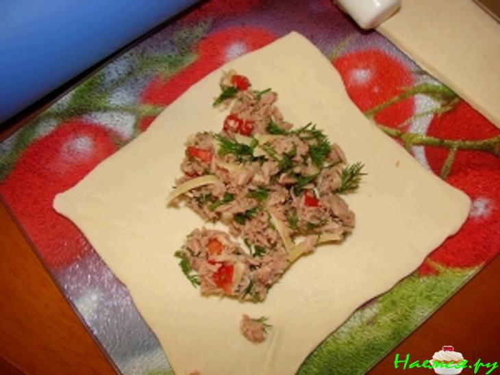 Закусочные пирожки с тунцом
