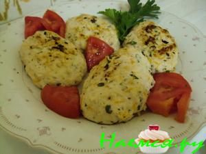 Куриные котлетки для тех,кто на диетке