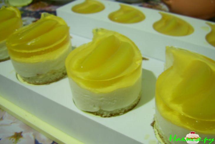 Пирожные йогуртовые