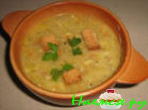 Суп "Тертый" с плавленным сырком