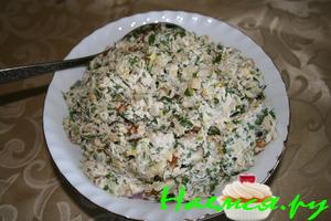 Салат из курицы с апельсинами Салат из курицы с апельсинами