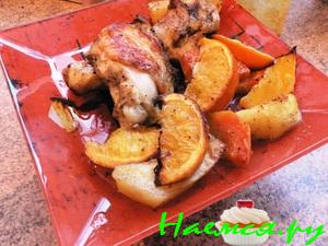 Курица Марракеш (по-мароккански)