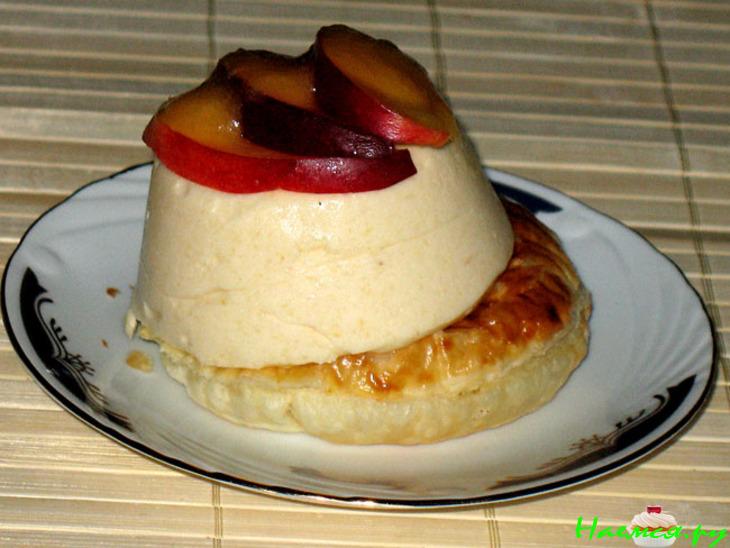 Персиково-сливочное пирожное Персиково-сливочное пирожное