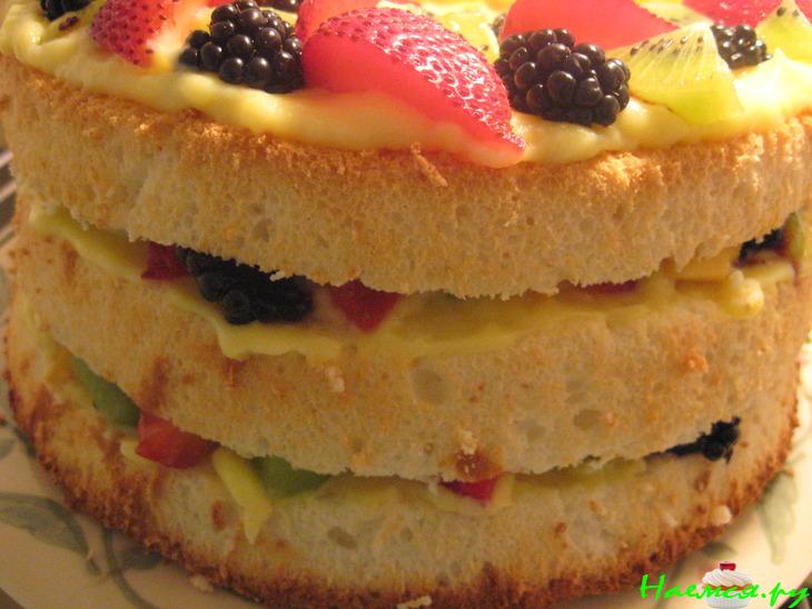 ANGEL FOOD CAKE (классический белоснежный нежный бисквит) ANGEL FOOD CAKE (классический белоснежный нежный бисквит)