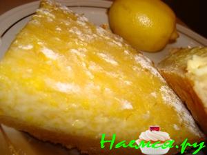 Пирог лимонно-манговый 'Эффект'