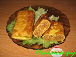 Чимичанга с мясом