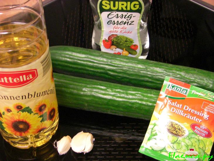 Салатик огуречный Салатик огуречный