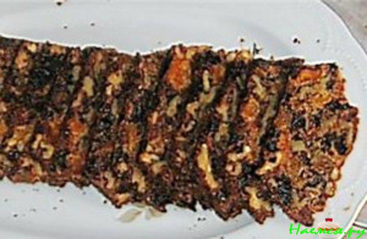 Пирог с сухофруктaми