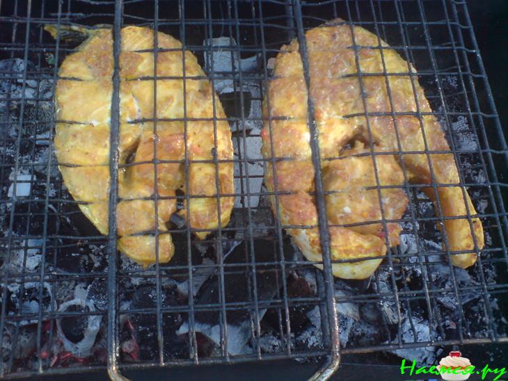 Стейк из семги