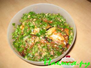 Баклажаны в томатном соусе