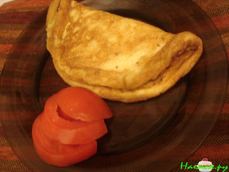 Воздушный фаршированный омлет