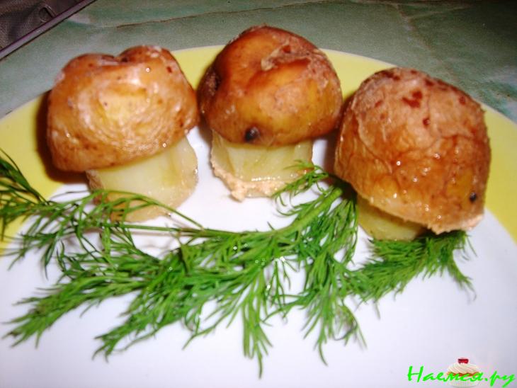 Картофельные грибочки. Веселый гарнир