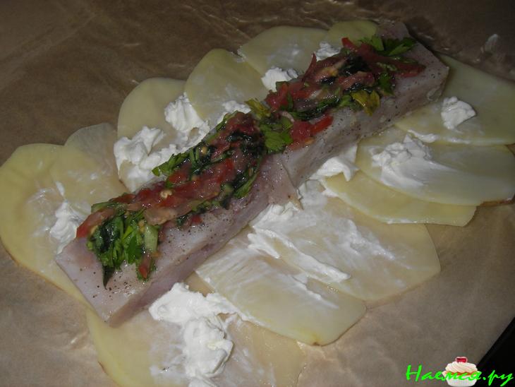 Картофельные рулеты с морским окунем Картофельные рулеты с морским окунем