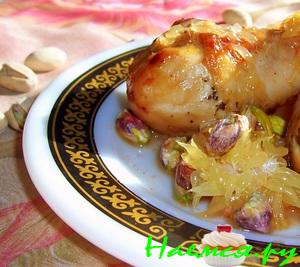 Куриные голени маринованные в ананасовым соке