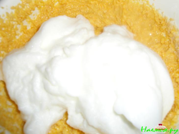 Миндально-апельсиновый бисквит без муки