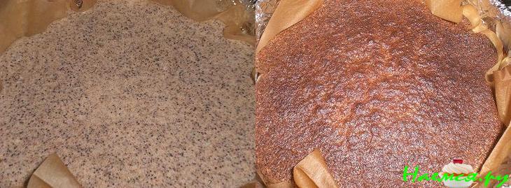 Маковый пирог "Ни грамма муки"