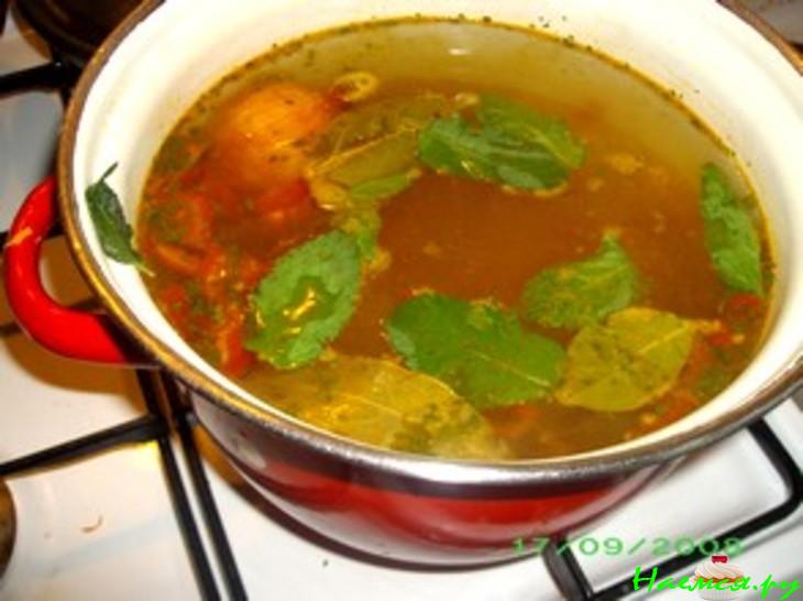 Суп из консервированного тунца (мой вариант) Суп из консервированного тунца (мой вариант)