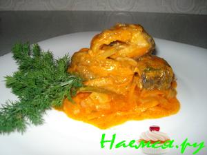 Рыба в томате с майонезом Рыба в томате с майонезом