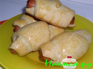 Сосиски в пивном тесте