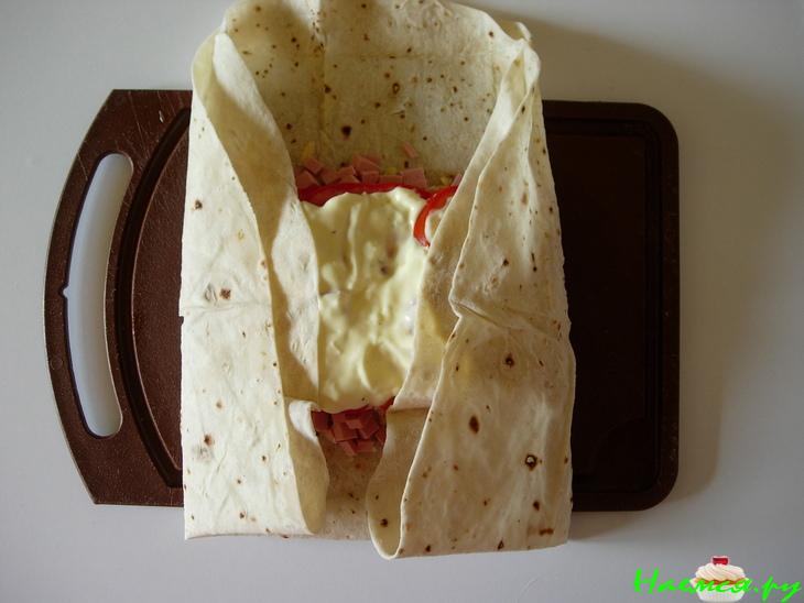 "Фаршированный" лаваш "Фаршированный" лаваш