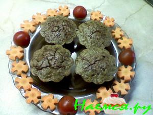 "Печёночное суфле с овощами"