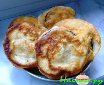 Баклажаны, жаренные в кляре