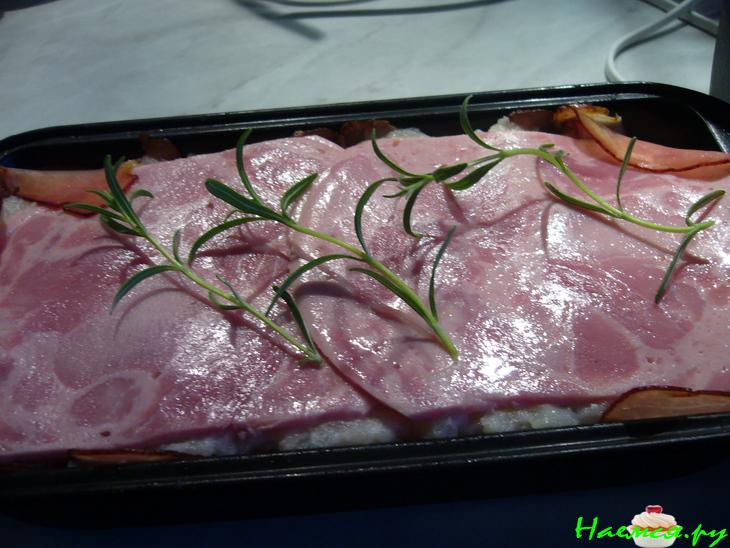 Рыбно-овощной террин