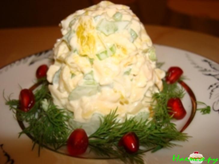 Салат с апельсинами "Настроение"