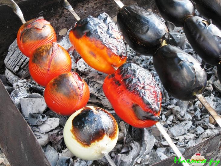 Салат с углей