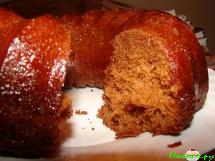 Кекс "Воздушный" (на сгущённом молоке и крахмале)