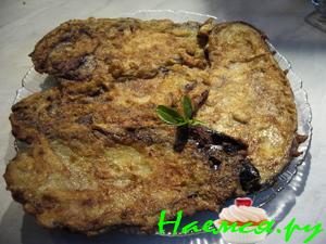 Шницель из баклажан