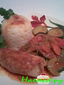 Рулетики с сельдереем