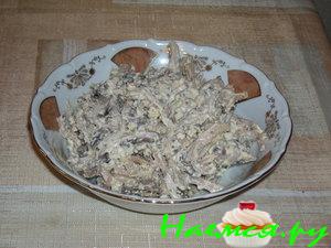 Салат "Кальмаровый пир"