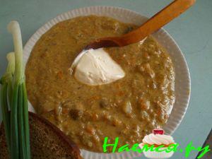 Грибной густой супчик