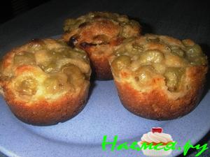 Кексы с крыжовником Кексы с крыжовником