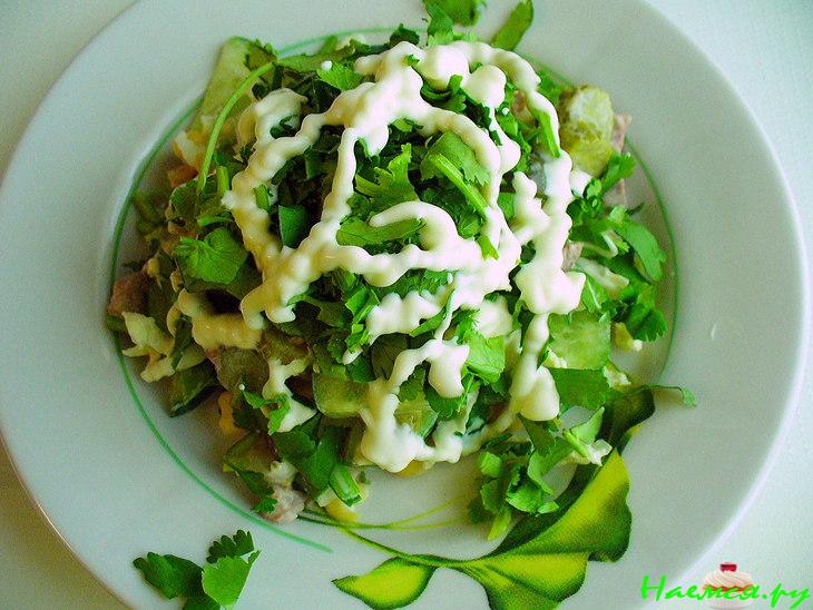 Салат "Шустренький"