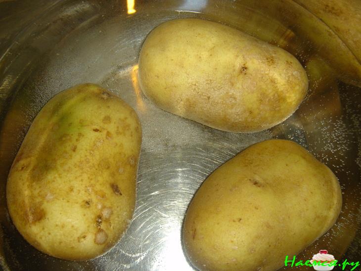 Салат-закуска с картофелем и опятами Салат-закуска с картофелем и опятами