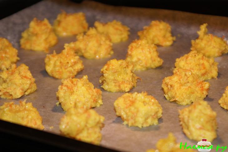 Морковно-кокосовое печенье