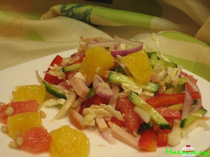 Салат Фруктово-овощной