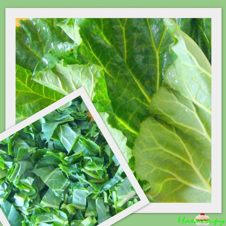 Суп-пюре из цветной капусты и ревеня