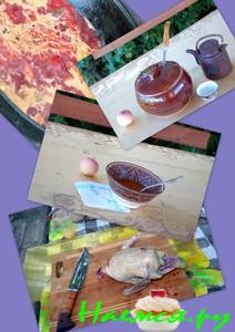 Супчик из дикой утки на огне