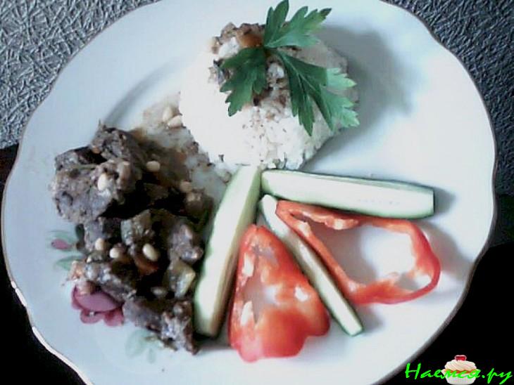 Баранина с орехами Баранина с орехами