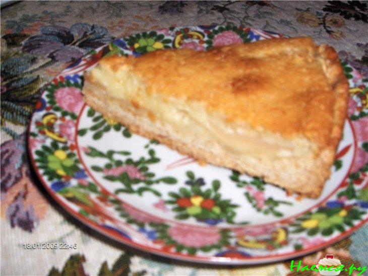 Пирог 'Яблоки в сметане' 