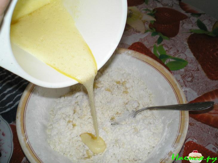 Воздушное яблочное печенье