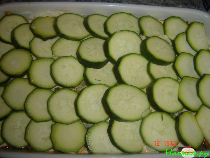 Запеканка «Цуккини-мозайка»